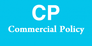 CP - Commercial Policy