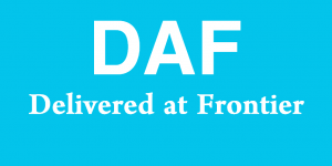 DAF - Delivered at Frontier