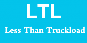 LTL - Less Than Truckload