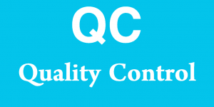 QC - Quality Control