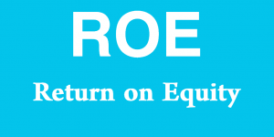 ROE - Return on Equity
