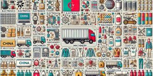 Products Imported from China to Algeria