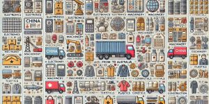 Products Imported from China to Australia