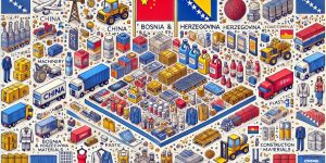 Products Imported from China to Bosnia and Herzegovina