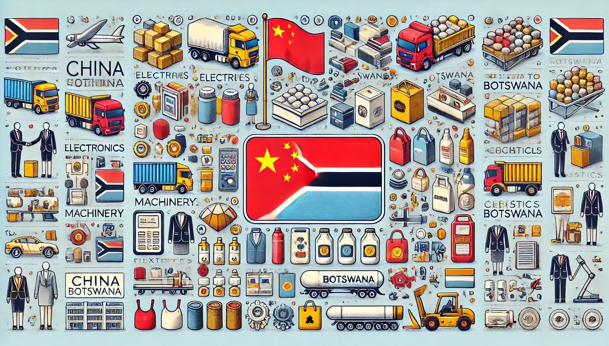 Products Imported from China to Botswana