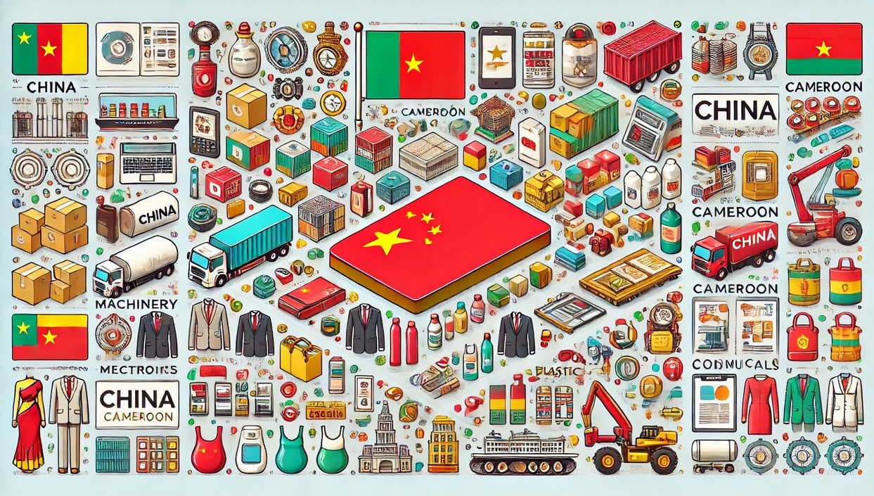 Products Imported from China to Cameroon