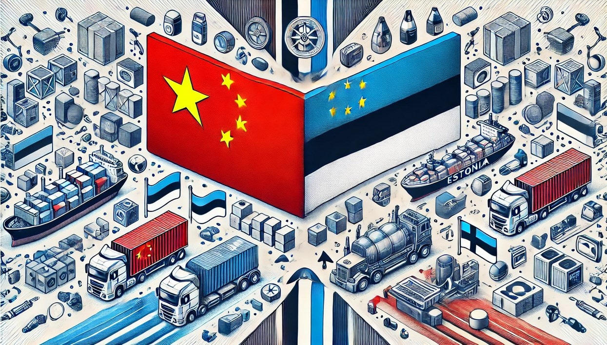 Products Imported from China to Estonia
