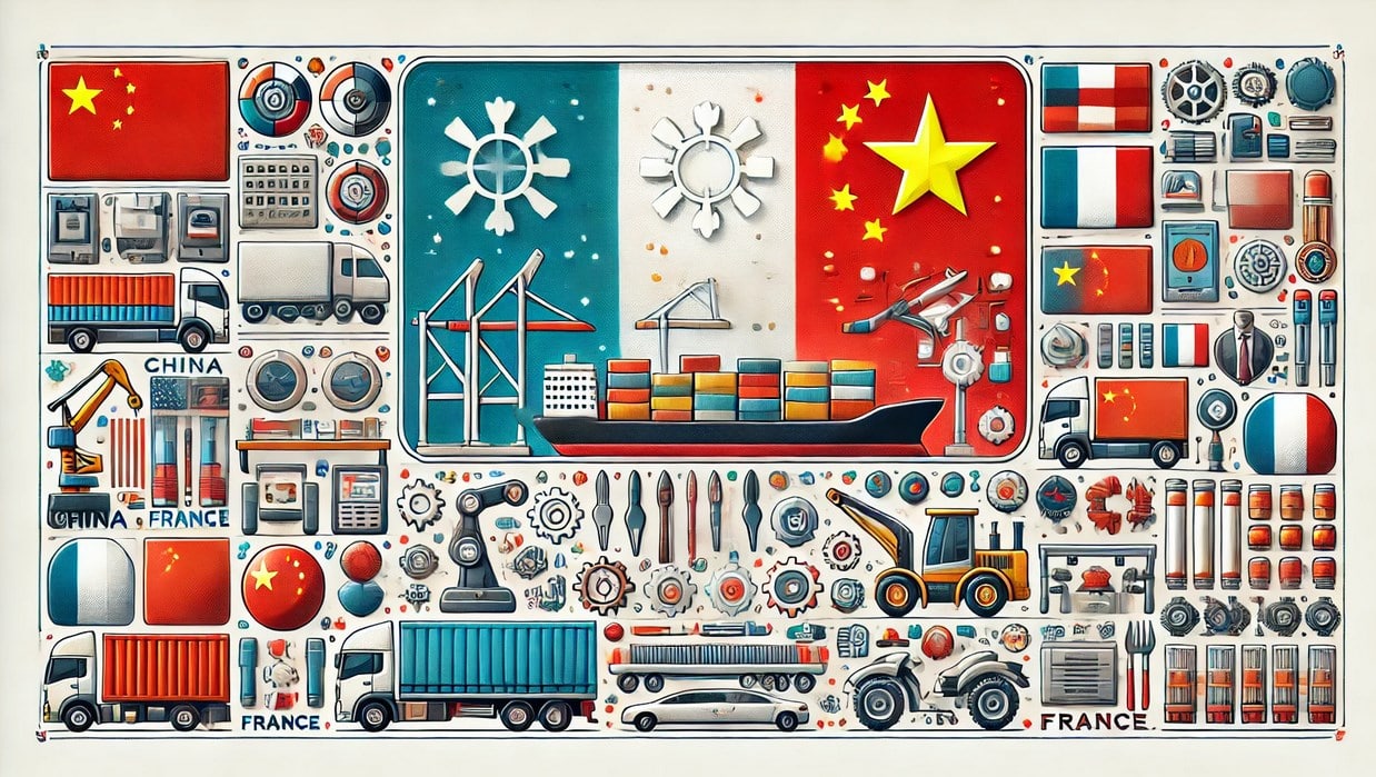 Products Imported from China to France