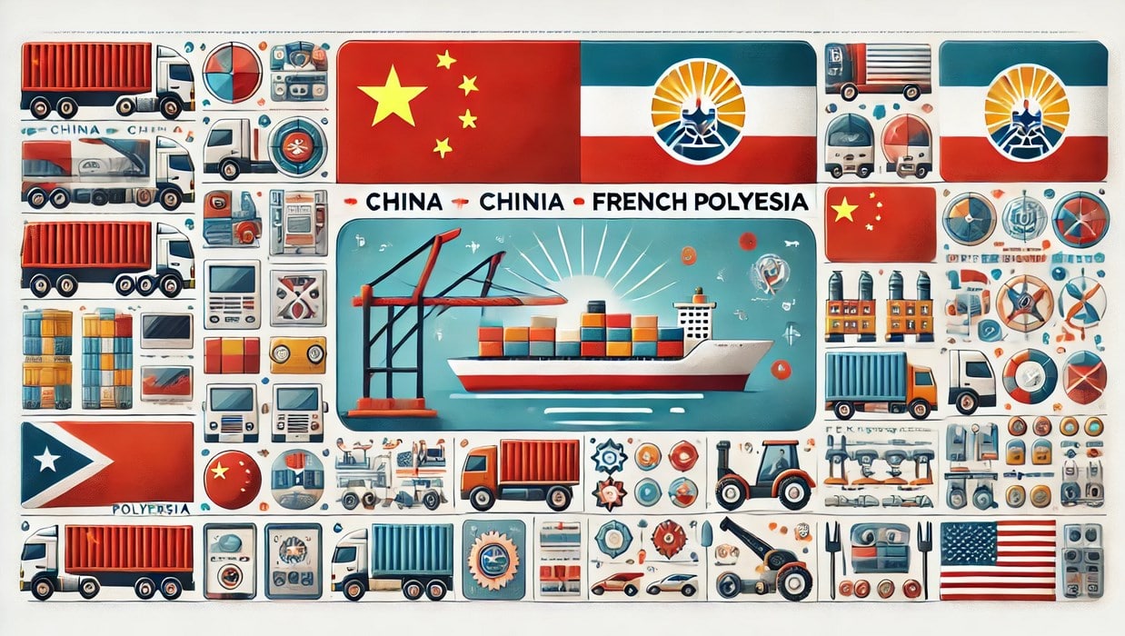 Products Imported from China to French Polynesia