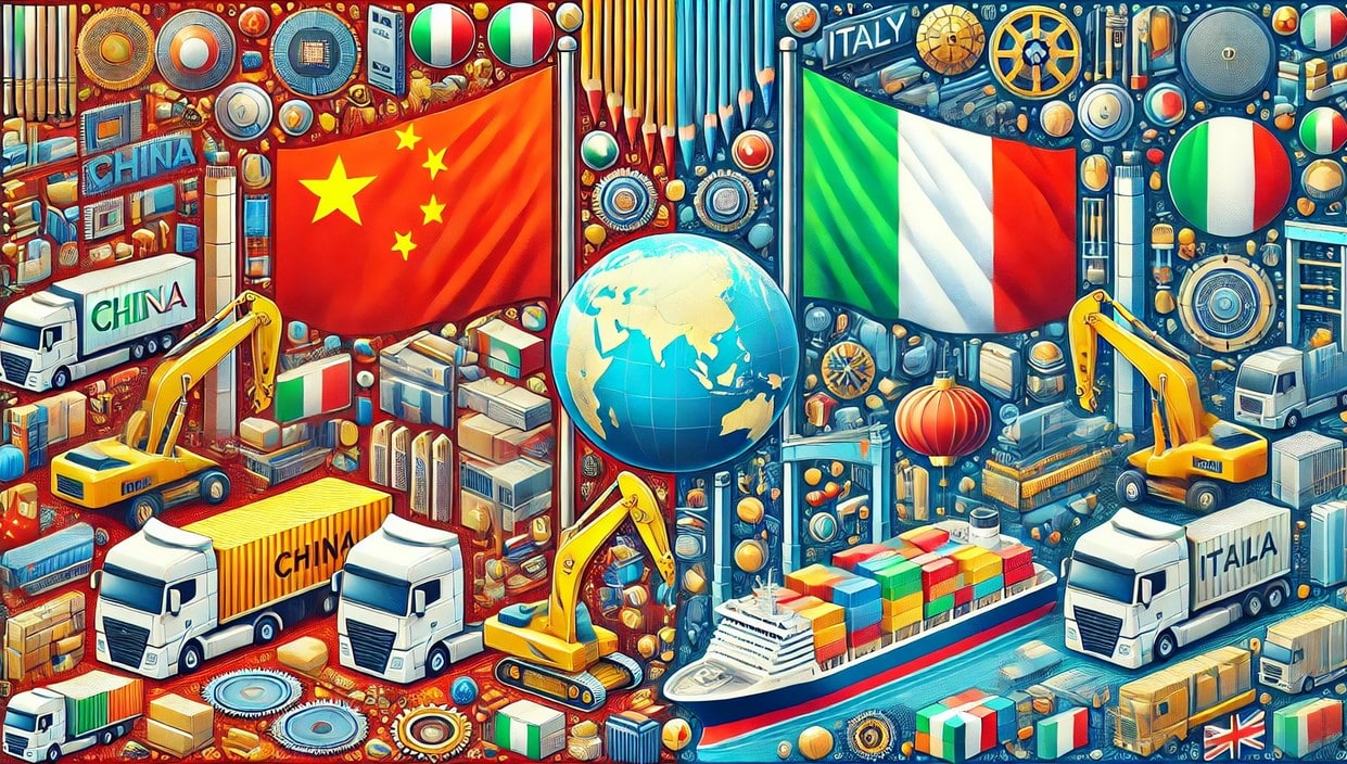 Products Imported from China to Italy