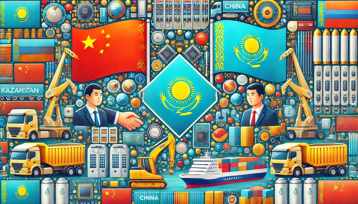 Products Imported from China to Kazakhstan