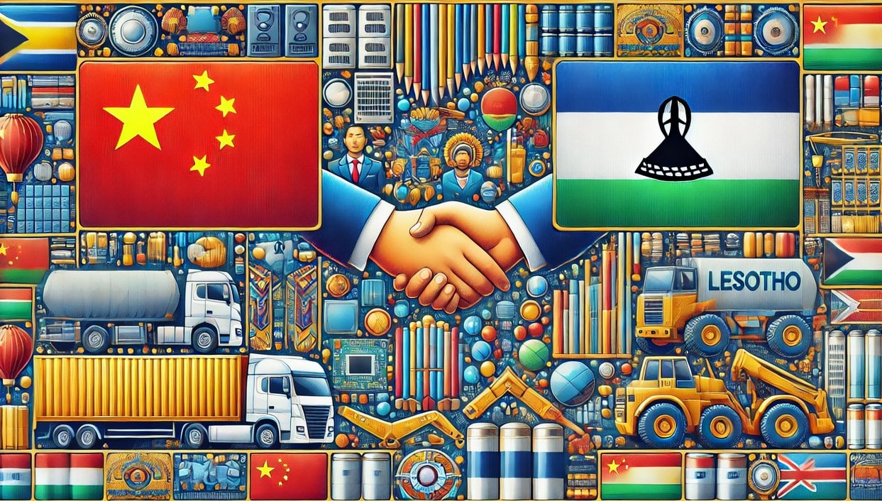 Products Imported from China to Lesotho