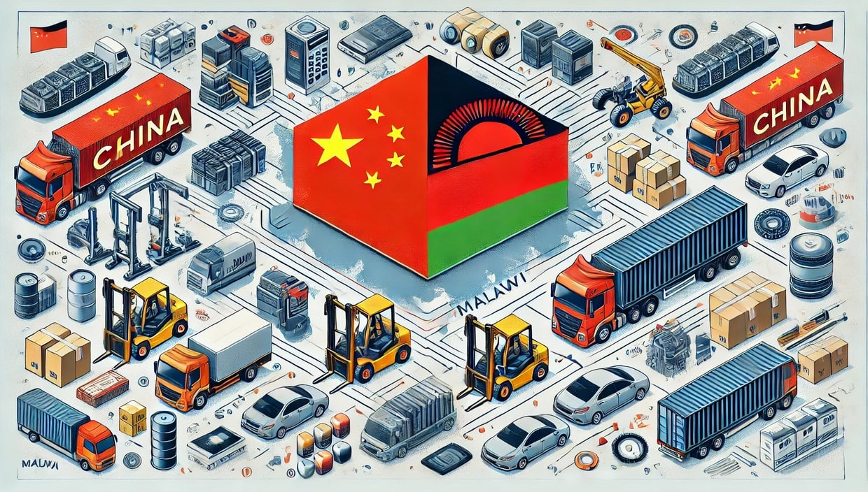 Products Imported from China to Malawi