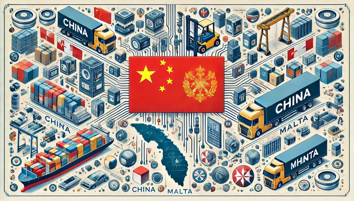 Products Imported from China to Malta