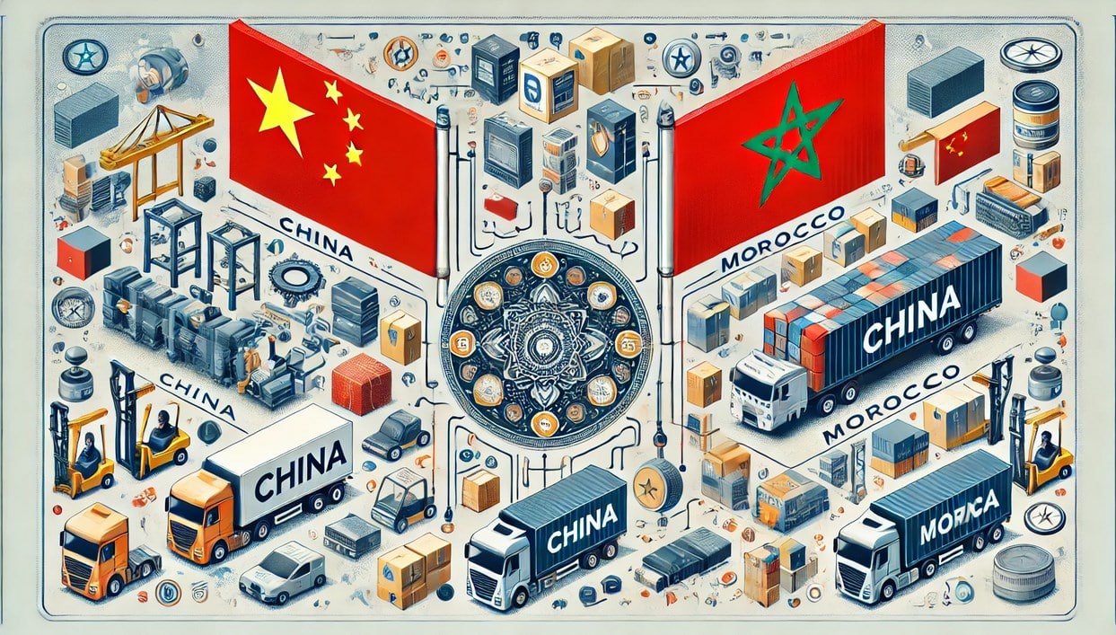 Products Imported from China to Morocco