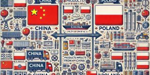 Products Imported from China to Poland