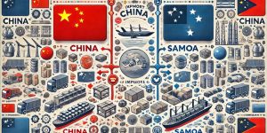 Products Imported from China to Samoa