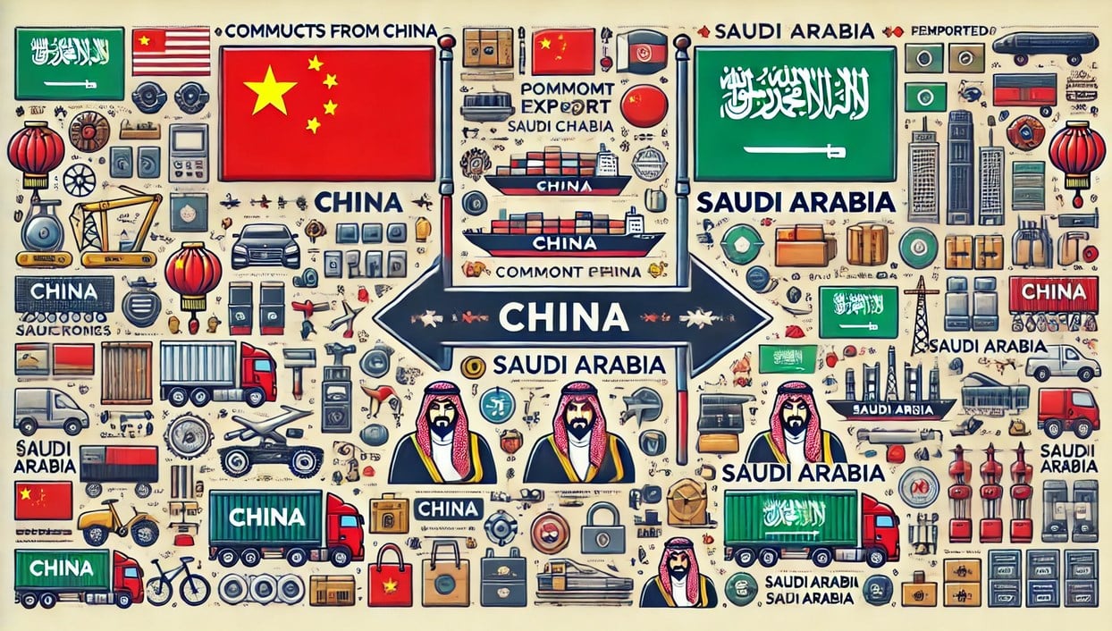 Products Imported from China to Saudi Arabia