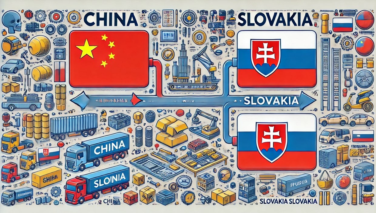 Products Imported from China to Slovakia