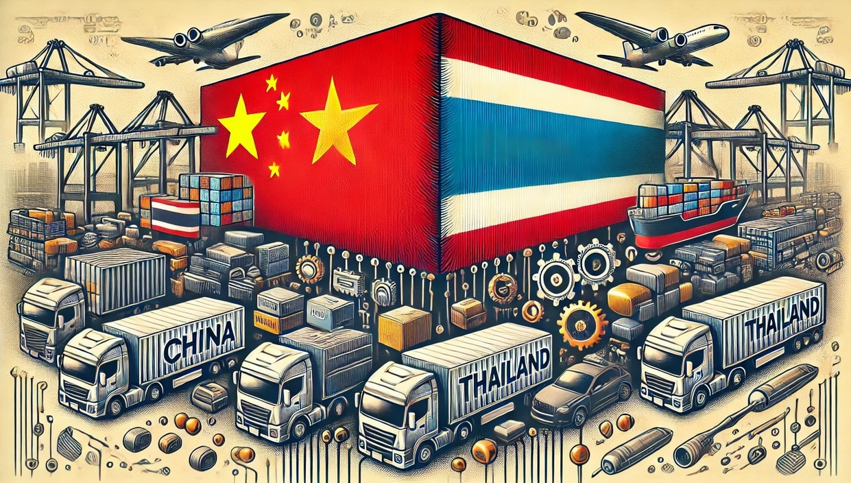 Products Imported from China to Thailand