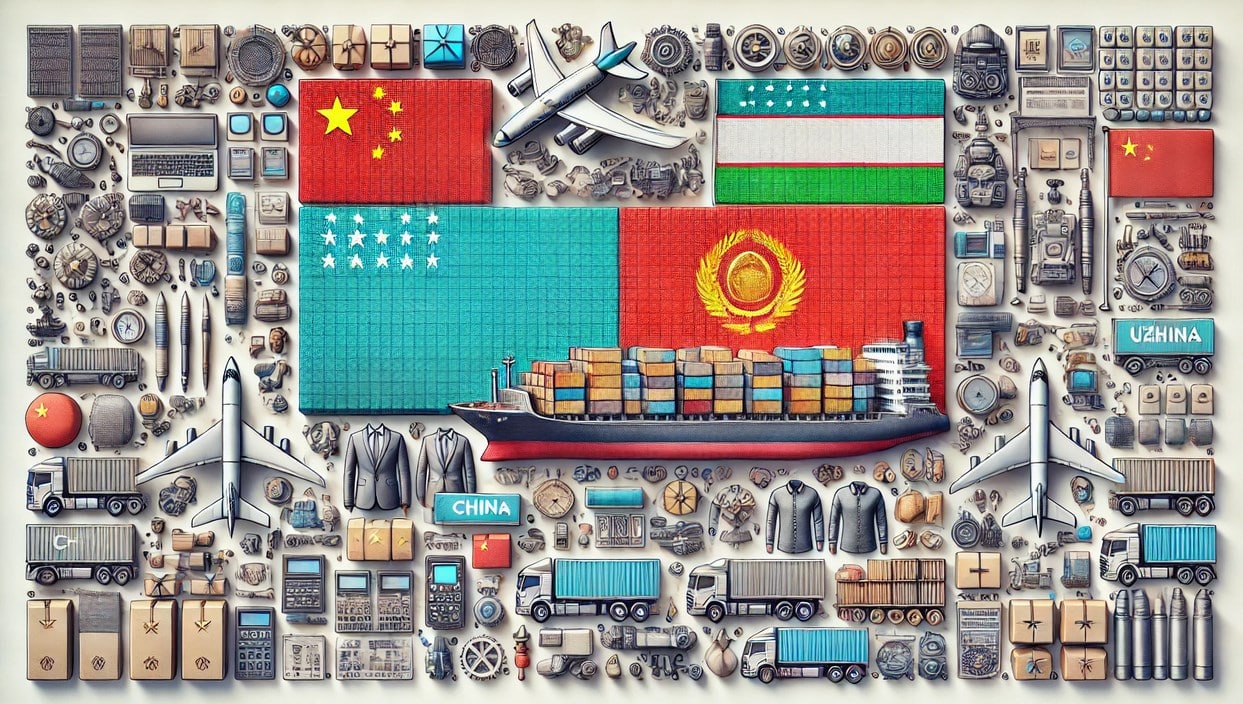 Products Imported from China to Uzbekistan