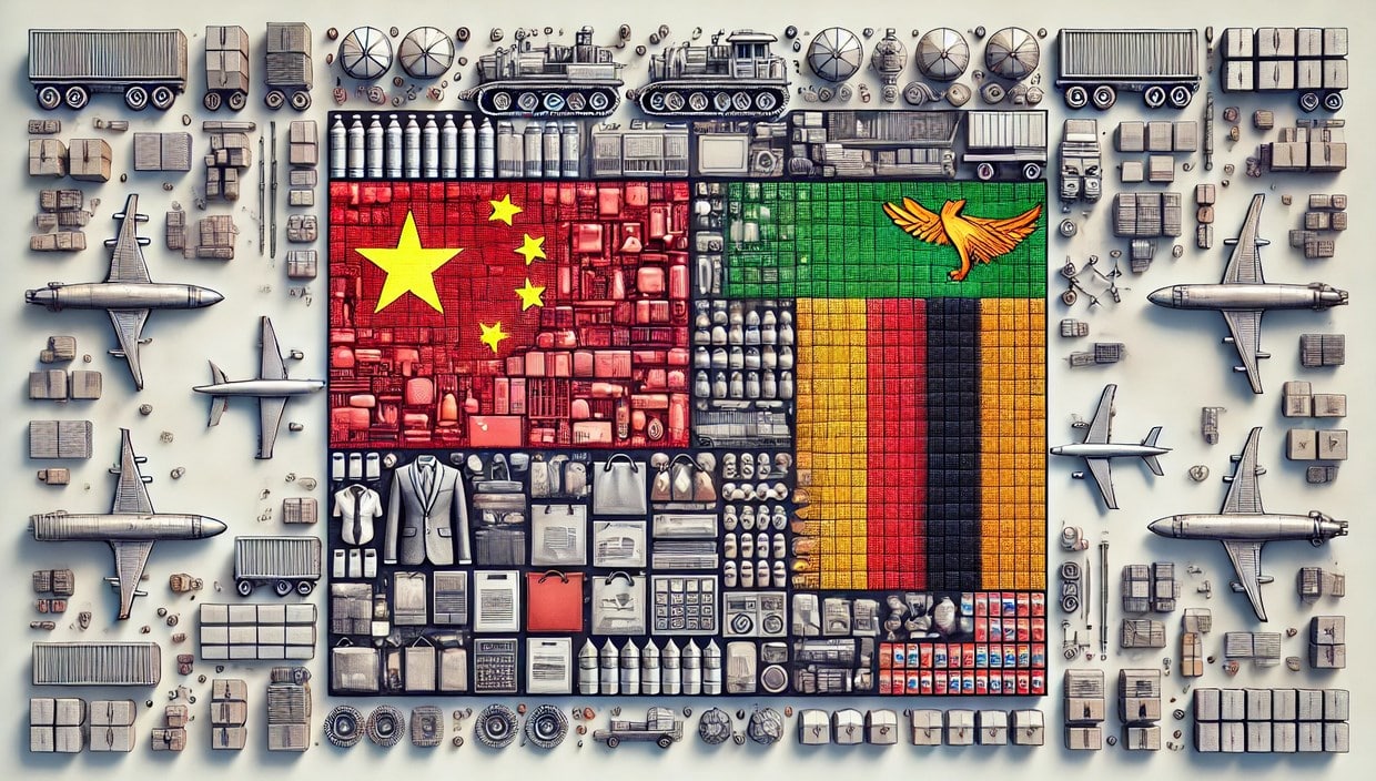 Products Imported from China to Zambia